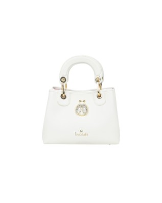 Braccialini - Borsa a mano media in simil pelle Beth Jewels