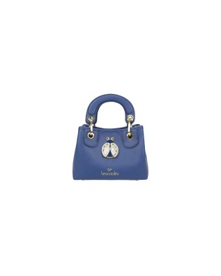 Braccialini - Beth Jewels faux leather mini clutch - Blue