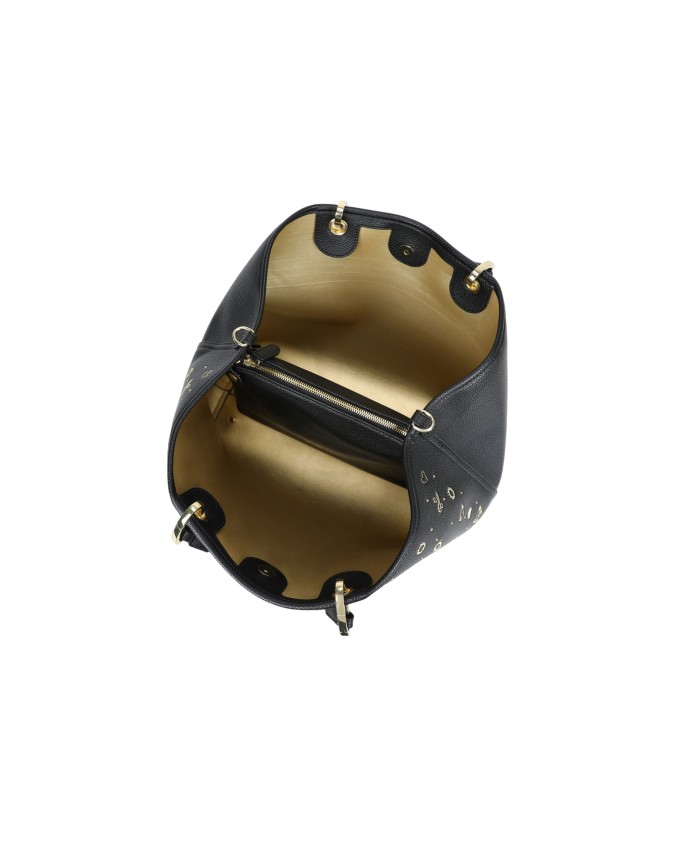 Braccialini - Borsa a mano con tracolla in simil pelle grande Beth Strass