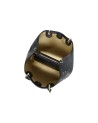 Braccialini - Borsa a mano con tracolla in simil pelle grande Beth Strass