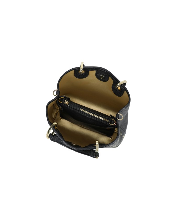Braccialini - Borsa a mano con tracolla in simil pelle media Beth Strass
