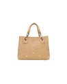 Braccialini - Borsa a mano con tracolla in simil pelle media Beth Strass
