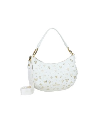  Braccialini - Borsa a spalla in simil pelle Beth Strass 2