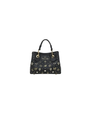 Braccialini - Beth Strass faux leather mini bag with a...