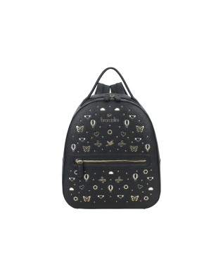 Braccialini - Beth Strass faux leather women's backpack...