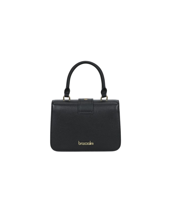 Braccialini - Borsa a mano in pelle media con manico singolo Baroque