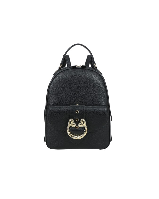 Braccialini - Zaino donna in pelle con tasca frontale Baroque