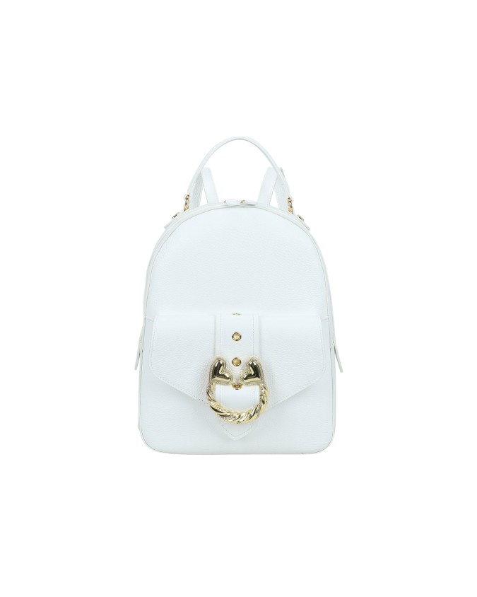Braccialini - Zaino donna in pelle con tasca frontale Baroque