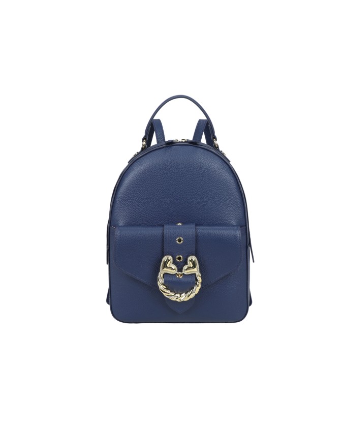 Braccialini - Zaino donna in pelle con tasca frontale Baroque