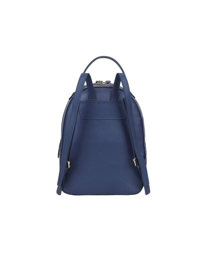 Braccialini - Zaino donna in pelle con tasca frontale Baroque