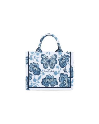 Braccialini - Borsa a mano in tessuto medio/piccola Queen