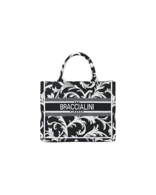  Braccialini - Borsa a mano in tessuto medio/piccola Queen 2