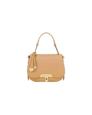  Braccialini - Borsa a mano in pelle con patta Michelle
