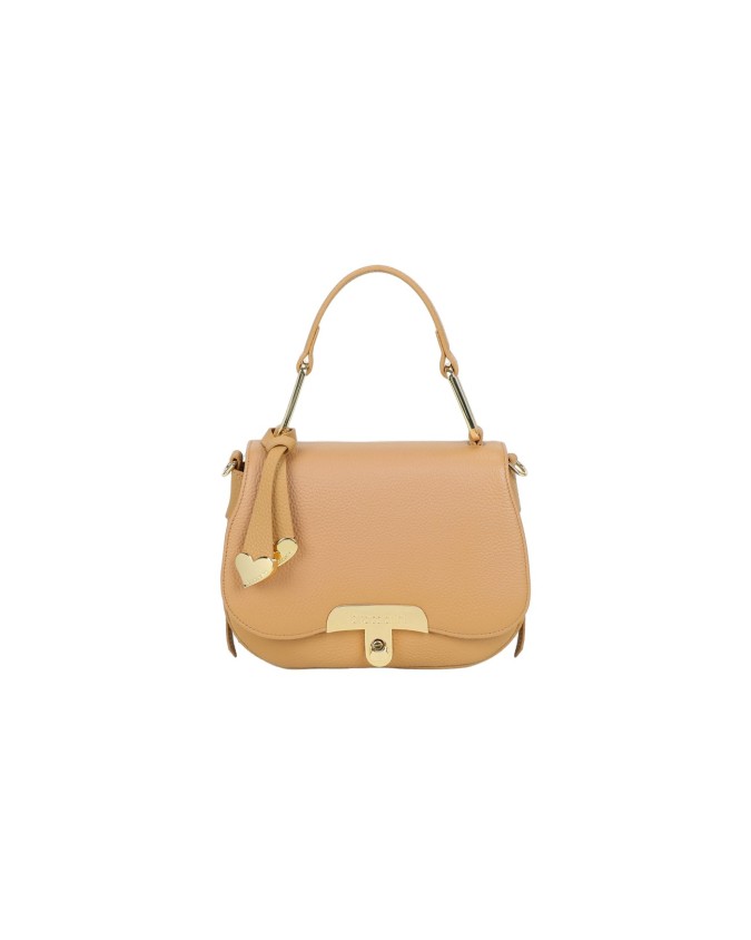 Braccialini - Borsa a mano in pelle con patta Michelle