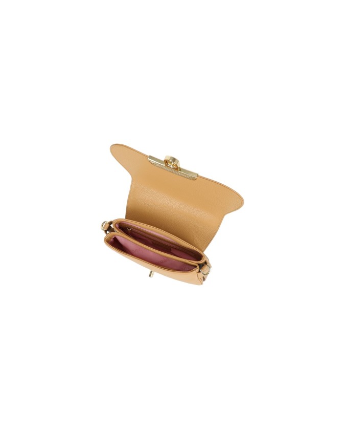 Braccialini - Borsa a mano in pelle con patta Michelle