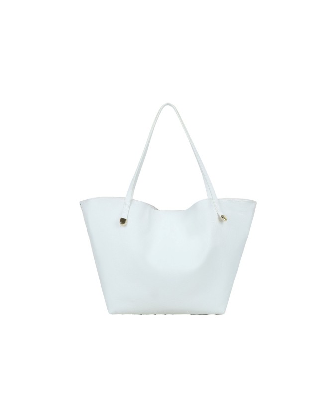 Braccialini - Borsa shopping morbida in pelle Ariel