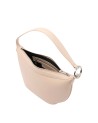 Trussardi - Kleine Hobo-Tasche aus genarbtem Leder in der Farbe