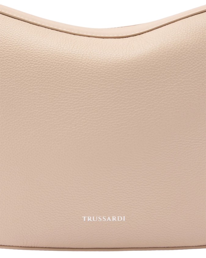 Trussardi - Small Whippet Hammered Leather Hobo Bag