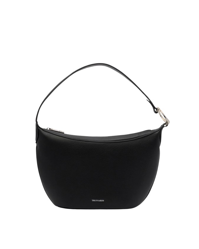 Trussardi - Kleine Hobo-Tasche aus genarbtem Leder in der Farbe