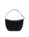 Trussardi - Kleine Hobo-Tasche aus genarbtem Leder in der Farbe