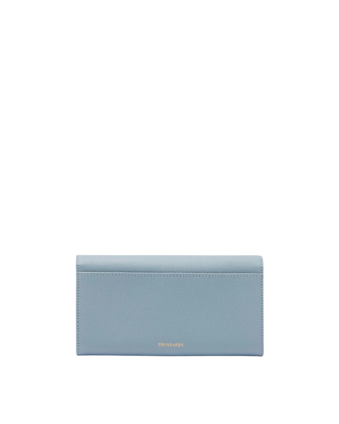Trussardi - Cameo Continental Leather Flap Wallet