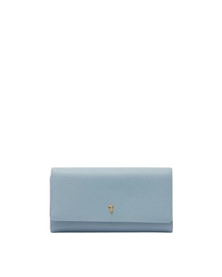  Trussardi - Portafoglio con Patta in Pelle Cameo Continental