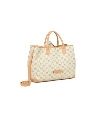  Braccialini - Borsa a mano grande in pelle con tracolla 2