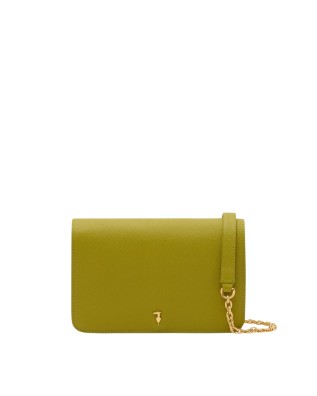 Trussardi - Cameo Leather Flap Shoulder Bag