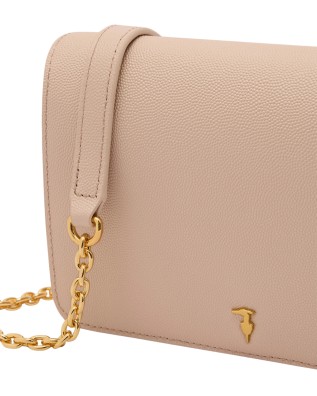 Trussardi - Umhängetasche mit Klappe aus Cameo-Leder 2