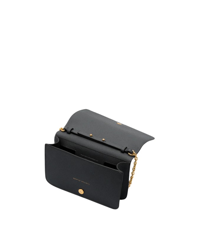 Trussardi - Umhängetasche mit Klappe aus Cameo-Leder
