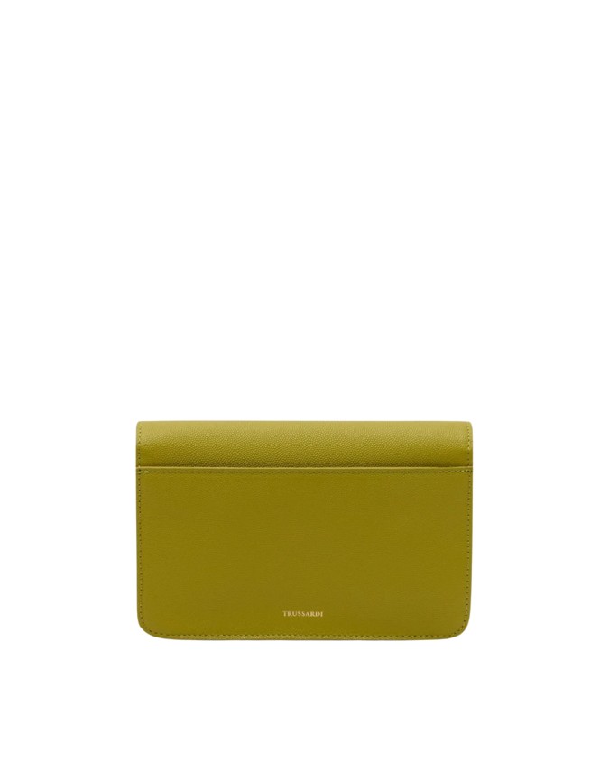 Trussardi - Umhängetasche mit Klappe aus Cameo-Leder