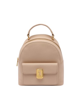 Trussardi - Small Cameo Leather Backpack
