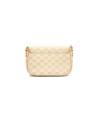 Braccialini - Borsa a tracolla con patta in pelle stampata Monogram