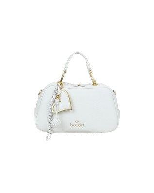  Braccialini - Borsa bauletto in simil pelle con tracolla Candy