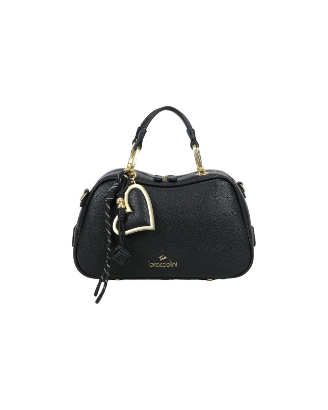 Braccialini - Borsa bauletto in simil pelle con tracolla Candy