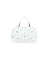 Braccialini - Topcase-Tasche aus Kunstleder mit Nieten und Strasssteinen von Candy