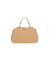 Braccialini - Candy faux leather satchel bag with studs and rhinestones