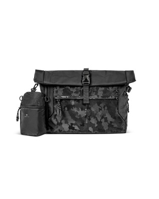  Esercito - Borsa Messenger con Chiusura Roll-top Tg. 
