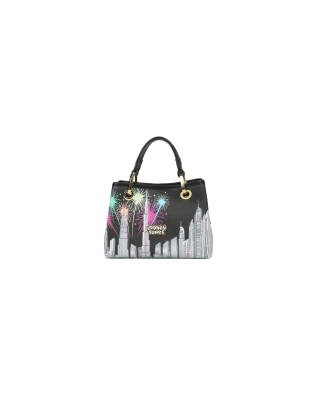  Braccialini - Borsa a mano in similpelle con doppi manici Bugs 2