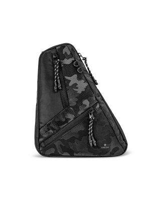  Esercito - Tracolla Monospalla con Tasche in Tessuto RPET