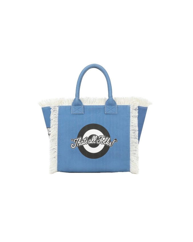 Braccialini - Tote bag in tessuto canvas stampa Bugs Bunny Summer Special LT