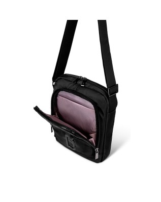 Esercito - Nylon Shoulder Bag, Size M, Uniform - Black 2