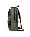 Esercito - Nylon Backpack with Front Pocket for a 15" Laptop, Size M, Uniform