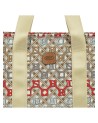 Bric's - Square Handbag, Size M, in Opera Nylon X-Bag