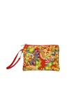 Ynot - Pochette bustina con manico laterale in nylon Modica