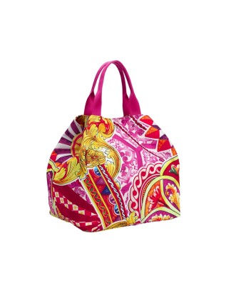  Ynot - Borsa a spalla shopping XL in nylon Modica 2