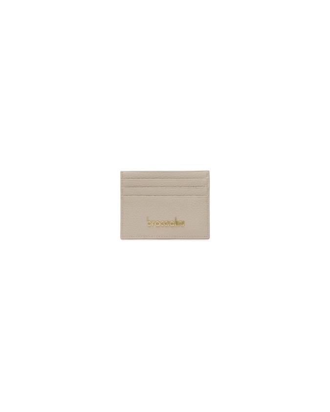  Braccialini - Porta carte di credito donna in pelle Basic