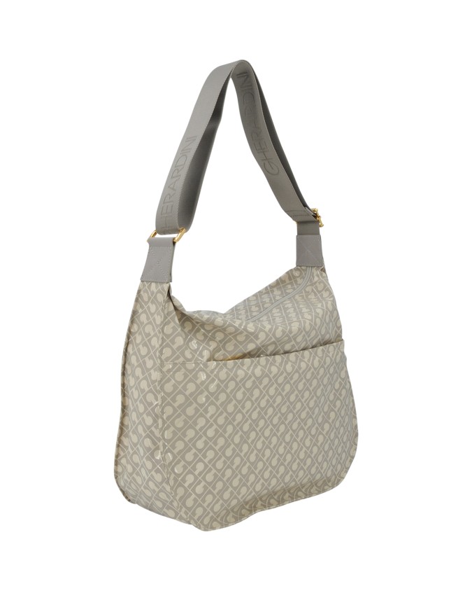  Gherardini - Borsa a tracolla con tasca in tessuto Softy