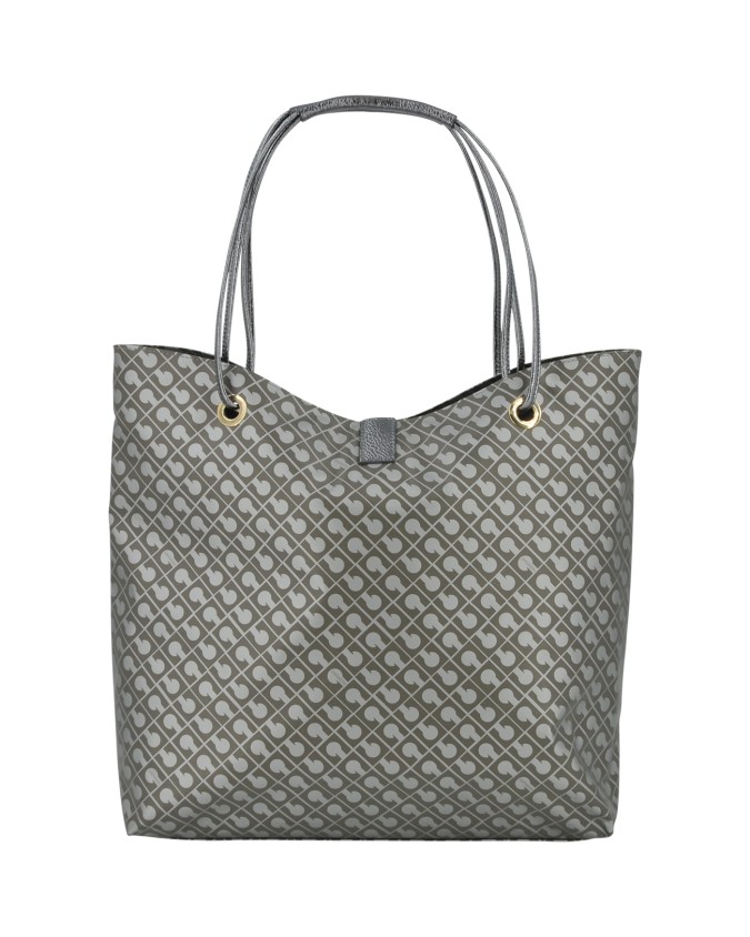 Gherardini - Borsa shopper Media Verticale in Tessuto Opaco