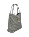 Gherardini - Borsa shopper Media Verticale in Tessuto Opaco